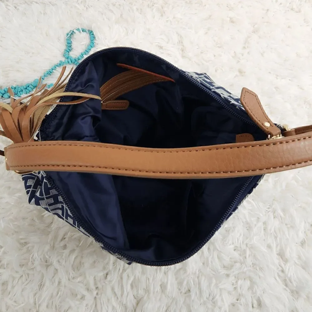 NWT Tommy Hilfiger Women Handbag Shoulder Blue NWT